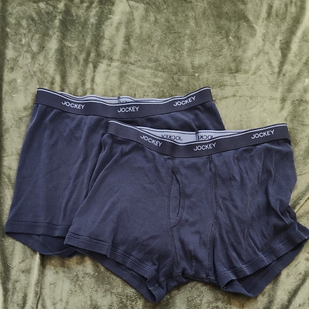 Jockey Men's Black Boxer Briefs